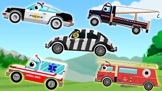 Helping Hand | Police Car | Police Tow Truck | Ambulance | Fire Truck