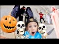 Father & Son HAUNTED SKATEPARK! (Scariest Yet!)