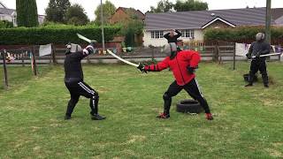 Broadsword vs Sabre - Gareth vs Nick