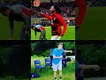 ozil×rafael leao chewing gum juggling _ shorts football foryou