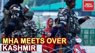 Home Ministry To Meet Over Discussion On J\u0026K Reorganisation, Kashmir Lockdown Enters 23rd Day