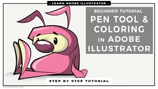 Cartoon Adobe Illustrator Coloring Tutorial