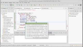 Drawable Properties Panels (using ScalaFX)