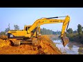 Hyundai 215L & Komastu PC210 Working in Querry #video