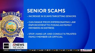 Lyon County Sheriff warns seniors about rise in phone and identity scams