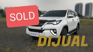 JUAL All New Fortuner VRZ Diesel 4x2 2016 Harga SPESIAL 330jt (SOLD OUT)