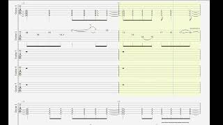 Avenged Sevenfold -  And All Things Will End - Guitar Tab