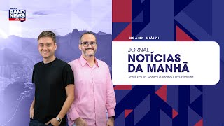 | AO VIVO | Jornal BandNews Rio - Notícias da Manhã (24/01/25)