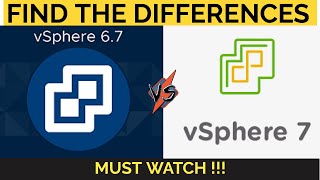 Difference between vSphere 6.7  and vSphere 7 | What's New with vSphere 7 | vSphere 7 Tutorial