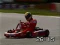 ayrton senna go karting japan