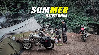 Motor Camping Cooking Nasi Daun Jeruk Liwetan#asmr #motorcycle #camping #motocamping