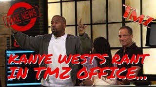 Kanye West's Rant in TMZ Office...