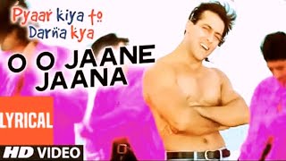 O O Jaane Jaana | Pyaar Kiya To Darna Kya (1998) | Jatin-Lalit | Kamaal Khan | Nishant Sharma