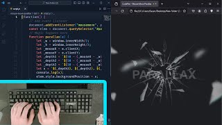 Creating a Stunning Mouse Move Parallax Effect with HTML, CSS, and JavaScript