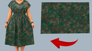✂️Only 1 meter fabric and Sew in 10 minutes✂️Even if you are not a tailor then this is for you 📐