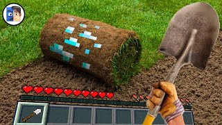 Minecraft in Real Life POV - Secret Treasures Realistic Texture Pack
