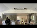 one to one hyperheat one way mitsubishi electric ceiling cassette installation by hrod