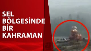 Sel felaketinde büyük kahramanlık! Cansız bedenine ulaşıldı | A Haber