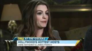 Anne Hathaway, James Franco Say 'No' to Oscars, at first 2/25/2011