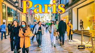 Paris walking tour 4K | A walk around Saint-Lazare in 4K  | Paris 4K | A Walk In Paris