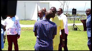 LIGHT MOMENT AS PRESIDENT RUTO ASKS STEPHEN LETOO ABOUT 'MEN CONFERENCE'.