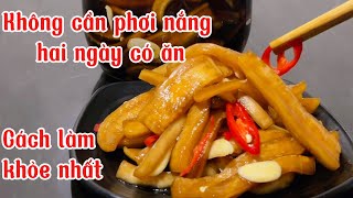 PHÁT HIỆN CÁCH LÀM CỦ CẢI NGÂM NƯỚC TƯƠNG CẤP TỐC(nhanh dễ ngon xuất sắc)￼
