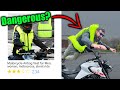 Testing Amazons stupidest Motorcycle Accessories (#1 is life saving)