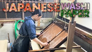 Making Washi Paper in Rural Japan - Very Peaceful