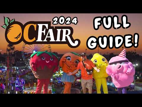 OC FAIR 2024 – ULTIMATE Guide & TIPS – COMPLETE TOUR of Shows, Food & Vendors at the Orange County Fair