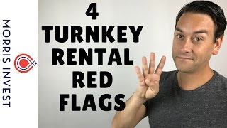 4 Red Flags When Using a Turnkey Rental Real Estate Company