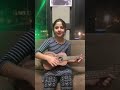 salome playing guitar***სალომე უკრავს და მღერის