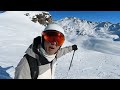 hors piste skiing in verbier first time