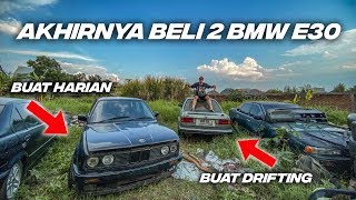 BELI BMW E30 SATU BUAT DAILY SATU LAGI BUAT DRIFT! | #MasArindJurnal Episode 287