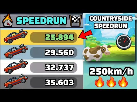 MAPA DE SPEEDRUN DEL CAMPO EN EXHIBICIÓN COMUNITARIA – Hill Climb Racing 2