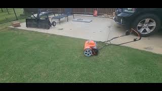 Yardforce Reel mower extended review.