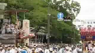 2008三島大社夏祭り山車練り歩き