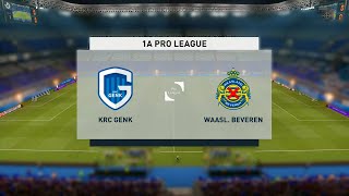 Genk vs Waasland Beveren | Belgian Pro League (27/12/2020) | Fifa 21
