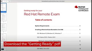 How to Take a Red Hat Remote Exam