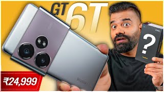 Realme GT 6T Unboxing & First Look - Performance Champion Under ₹25,000?🔥🔥🔥