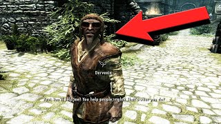 WHAT HAPPENS IF TOU TALK TO DERVENIN IN SOLITUDE - The Elder Scrolls SKYRIM