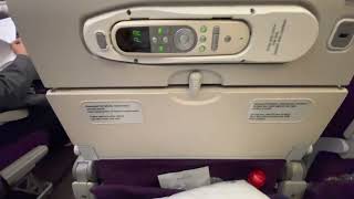 Malaysian Airways Airbus A330-300 economy class seat review