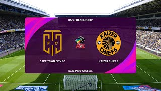 Cape Town City FC vs Kaizer Chiefs (23/08/2022) DStv Premiership PES 2021