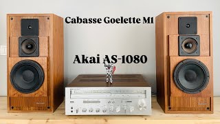 Akai AS-1080 / Cabasse Goelette M1