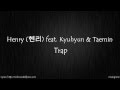 Henry (헨리) feat. Kyuhyun & Taemin- Trap (Lyric Video)