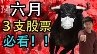 《25万美金投资挑战》第8期：六月份 3支股票推荐！！必看！！！