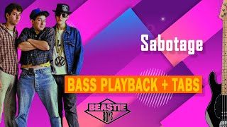 Beastie Boys - Sabotage | Playback Basse + Tablature