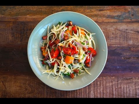 How To Make Green Mango Salad How To Make Green Mango Salad