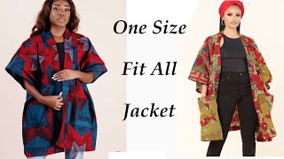 How to make a One Size Jacket with Patch Pockets for beginners (so explanatory)