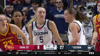 FULL GAME: #4 UConn Huskies vs Iowa State Cyclones | Women's Basketball, Paige Bueckers, Azzi Fudd