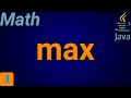 Java Math.max